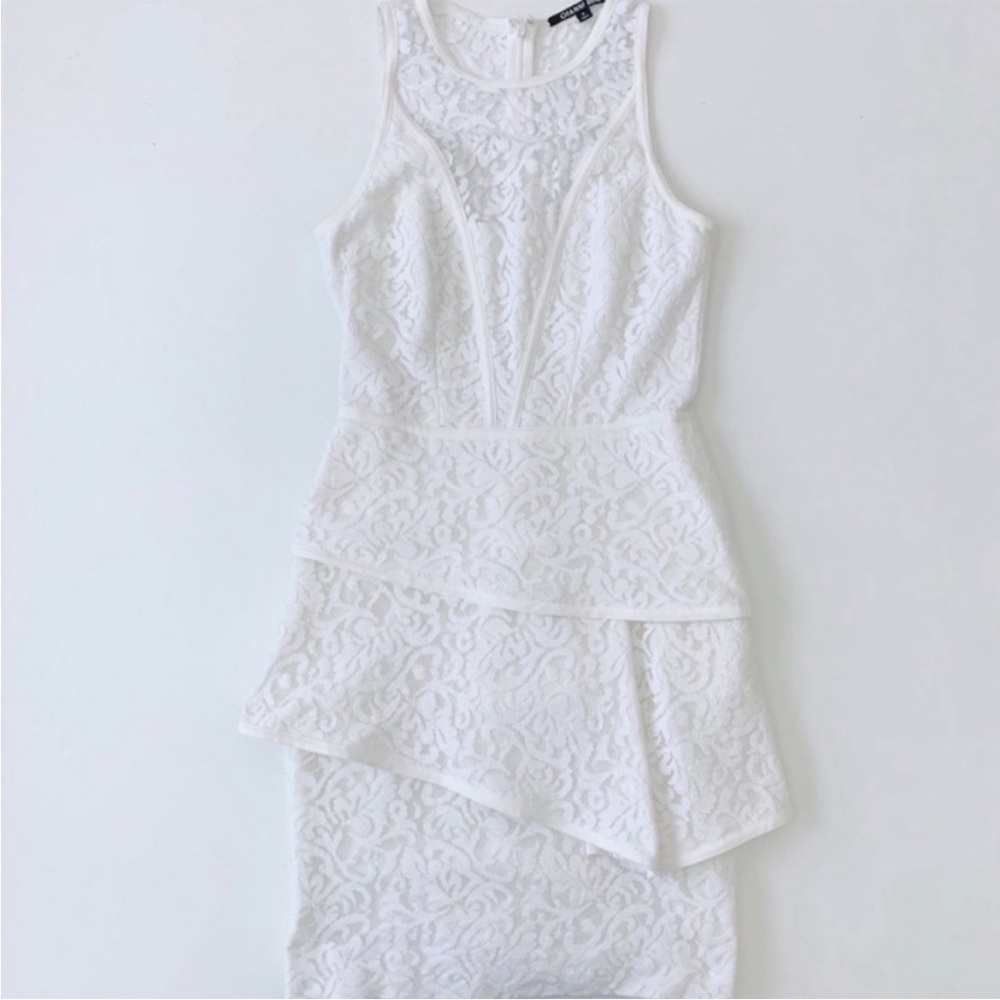 Gianni Bini Lace Cocktail Dress / Bridal Shower Dress - Size 0